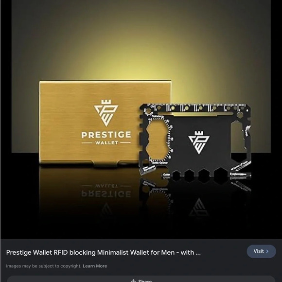 Prestige RFID Wallet for Men - Picture 1 of 4
